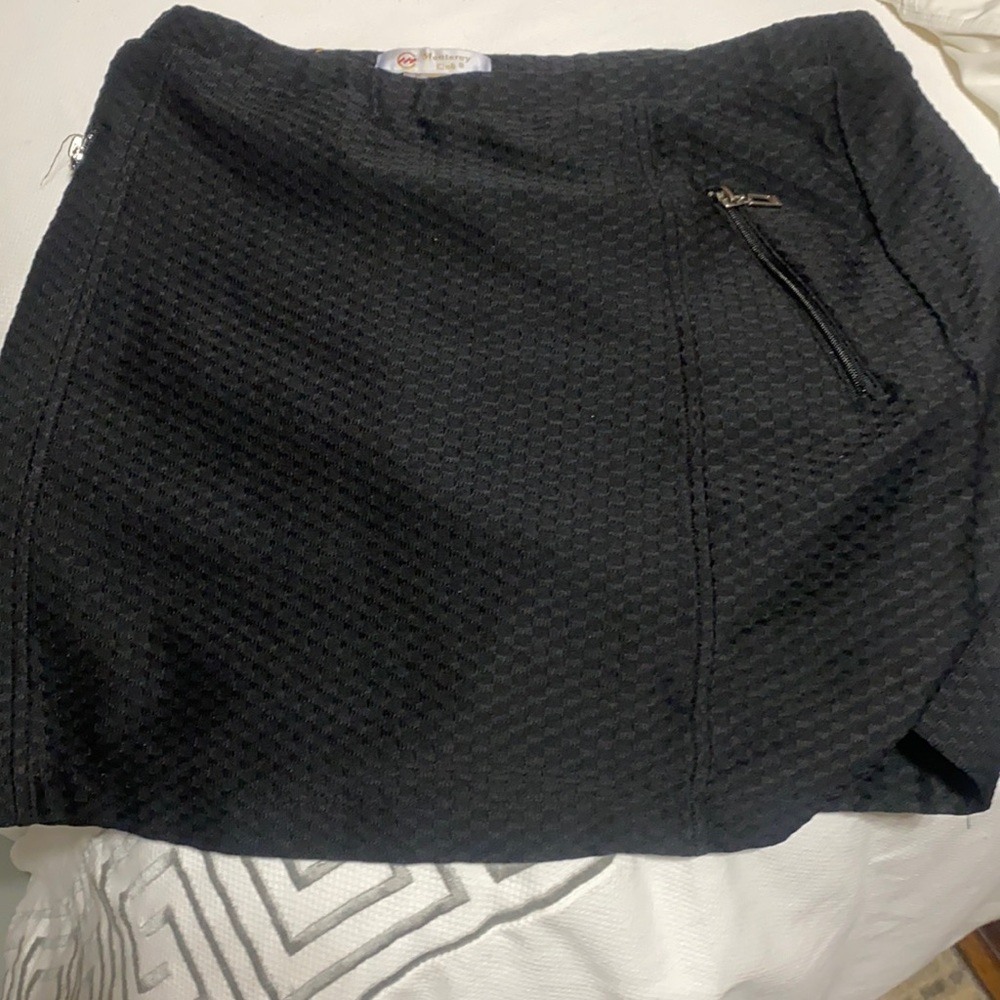 Small black skirt